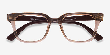 Clear Brown Ray-Ban RB4323V -  Légèreté Plastique Lunettes de vue