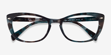 Blue Tortoise Ray-Ban RB5366 -  Vintage Acétate Lunettes de vue