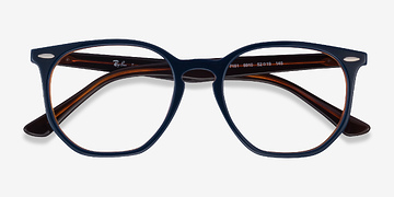 Blue Tortoise Ray-Ban RB7151 -  Classiques Acétate Lunettes de vue