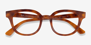 Light Tortoise Ray-Ban RB4324V -  Plastique Lunettes de vue