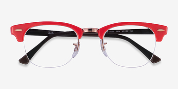 Red Rose Gold Ray-Ban RB4354V -  Metal Eyeglasses