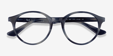 Gray Floral Ray-Ban RB5361 -  Acétate Lunettes de vue