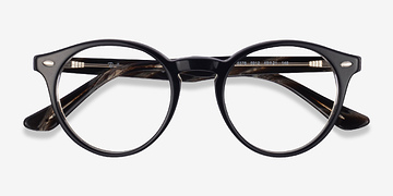 Black Tortoise Ray-Ban RB5376 -  Acetate Eyeglasses