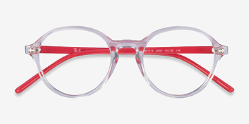Clear Pink Ray-Ban RB7173 -  Plastic Eyeglasses