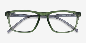 Transparent Military Green ARNETTE Roboto -  Plastique Lunettes de vue