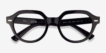 Noir Ray-Ban RB7214 Gina -  Plastique Lunettes de vue