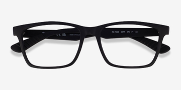 Matte Black Ray-Ban RB7025 -  Plastique Lunettes de vue