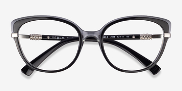 Black Gray Vogue Eyewear VO5383B -  Plastic Eyeglasses
