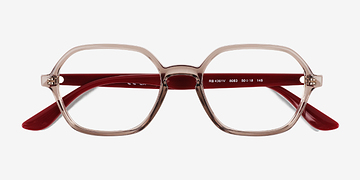 Transparent Gray Ray-Ban RB4361V -  Plastique Lunettes de vue