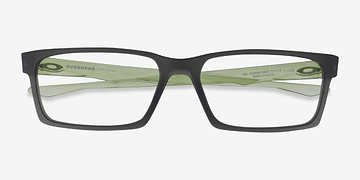 Matte Black Oakley Overhead -  Plastic Eyeglasses