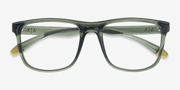 Transparent Green Armani Exchange AX3101U -  Plastique Lunettes de vue