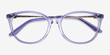Shiny Transparent Purple Armani Exchange AX3109 -  Plastique Lunettes de vue