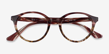 Striped Tortoise Ray-Ban RB5361 -  Acetate Eyeglasses
