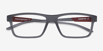 Transparent Gray ARNETTE Cross Fade Ii -  Plastic Eyeglasses