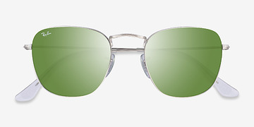Argenté Ray-Ban RB3857 Frank -  Métal Lunettes de soleil