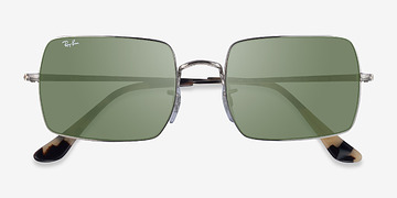 Argenté Ray-Ban RB1969 -  Métal Lunettes de soleil