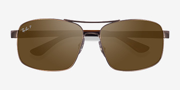Light Brown Ray-Ban RB3604CH -  Métal Lunettes de soleil