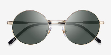 Brushed Light Gold ARNETTE Drophead -  Métal Lunettes de soleil