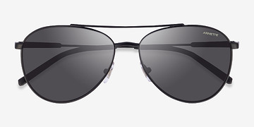 Matte Black ARNETTE Sidecar -  Métal Lunettes de soleil
