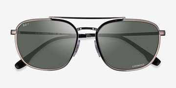 Gunmetal Ray-Ban RB3708 -  Métal Lunettes de soleil
