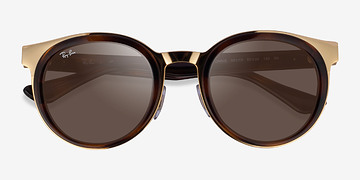 Tortoise Gold Ray-Ban RB3710 Bonnie -  Métal Lunettes de soleil