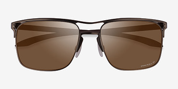 Satin Brown Oakley Holbrook Ti -  Titanium Sunglasses