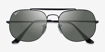 Noir Ray-Ban RB3561 The General -  Métal Lunettes de soleil