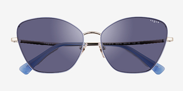 Blue Silver Vogue Eyewear VO4197S -  Métal Lunettes de soleil