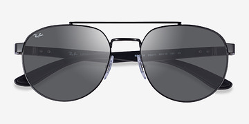 Noir Ray-Ban RB3736 Liefforce -  Métal Lunettes de soleil