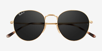Doré Ray-Ban RB3582 David -  Métal Lunettes de soleil