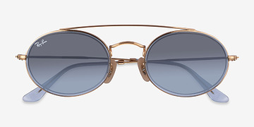 Doré Ray-Ban RB3847N -  Métal Lunettes de soleil