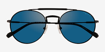 Matte Black Vogue Eyewear VO4240S -  Metal Sunglasses