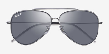 Gunmetal Ray-Ban RBR0101S Reverse -  Métal Lunettes de soleil