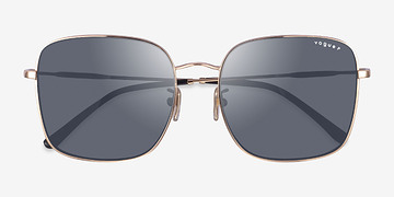 Gold Vogue Eyewear VO4327SD -  Metal Sunglasses