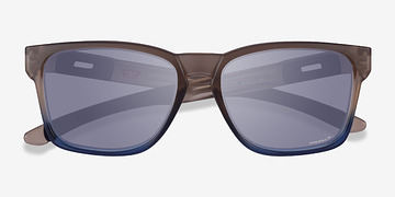 Blue Brown Oakley Catalyst -  Plastique Lunettes de soleil