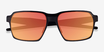Matte Black Oakley Parlay -  Plastic Sunglasses