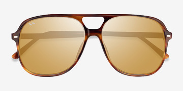 Striped Tortoise Ray-Ban RB2198 Bill -  Acétate Lunettes de soleil