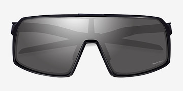 Shinny Black Oakley Sutro -  Plastique Lunettes de soleil