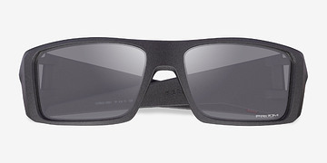 Frosted Gray Oakley Heliostat -  Plastique Lunettes de soleil
