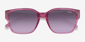 Transparent Pink ARNETTE Hamie -  Plastic Sunglasses