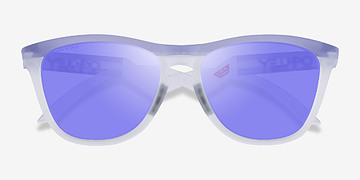 Matte Purple Clear Oakley OO9289 Frogskins Tm -  Plastique Lunettes de soleil