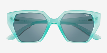 Vert Vogue Eyewear VO5376S -  Plastique Lunettes de soleil