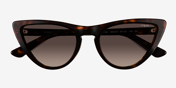 Écaille Noire Vogue Eyewear VO5211SM -  Acétate Lunettes de soleil