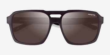 Matte Brown ARNETTE Keia -  Plastique Lunettes de soleil