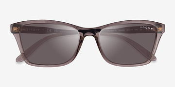 Clear Brown Vogue Eyewear VO5551S -  Plastique Lunettes de soleil