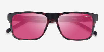 Red Black Tortoise ARNETTE Bandra -  Plastique Lunettes de soleil