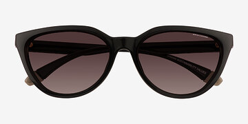 Shiny Black Armani Exchange AX4130SU -  Écoresponsables Lunettes de soleil