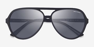 Matte Black Armani Exchange AX4133S -  Plastique Lunettes de soleil