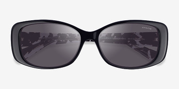 Noir Coach HC8168 L156 -  Acétate Lunettes de soleil