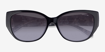 Noir Coach HC8362U Ch563 -  Acétate Lunettes de soleil